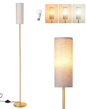 EDISHINE floor lamp with a long 78.7-inch cord for flexible placement.