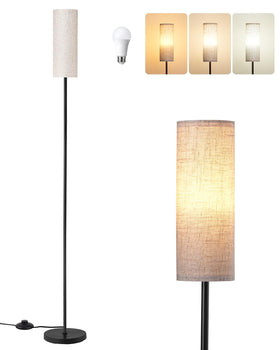 EDISHINE floor lamp height adjustment supports sofa or desk arrangements.