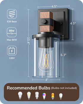 EDISHINE hallway living room light provides balanced glow for entryways and living areas.
