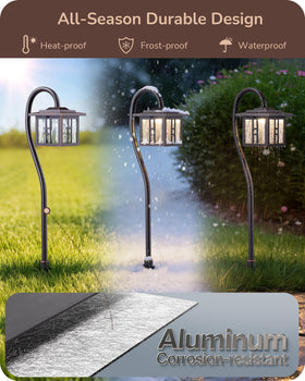 EDISHINE 12V LED delivers stable, flicker-free lighting for dependable nighttime ambience.