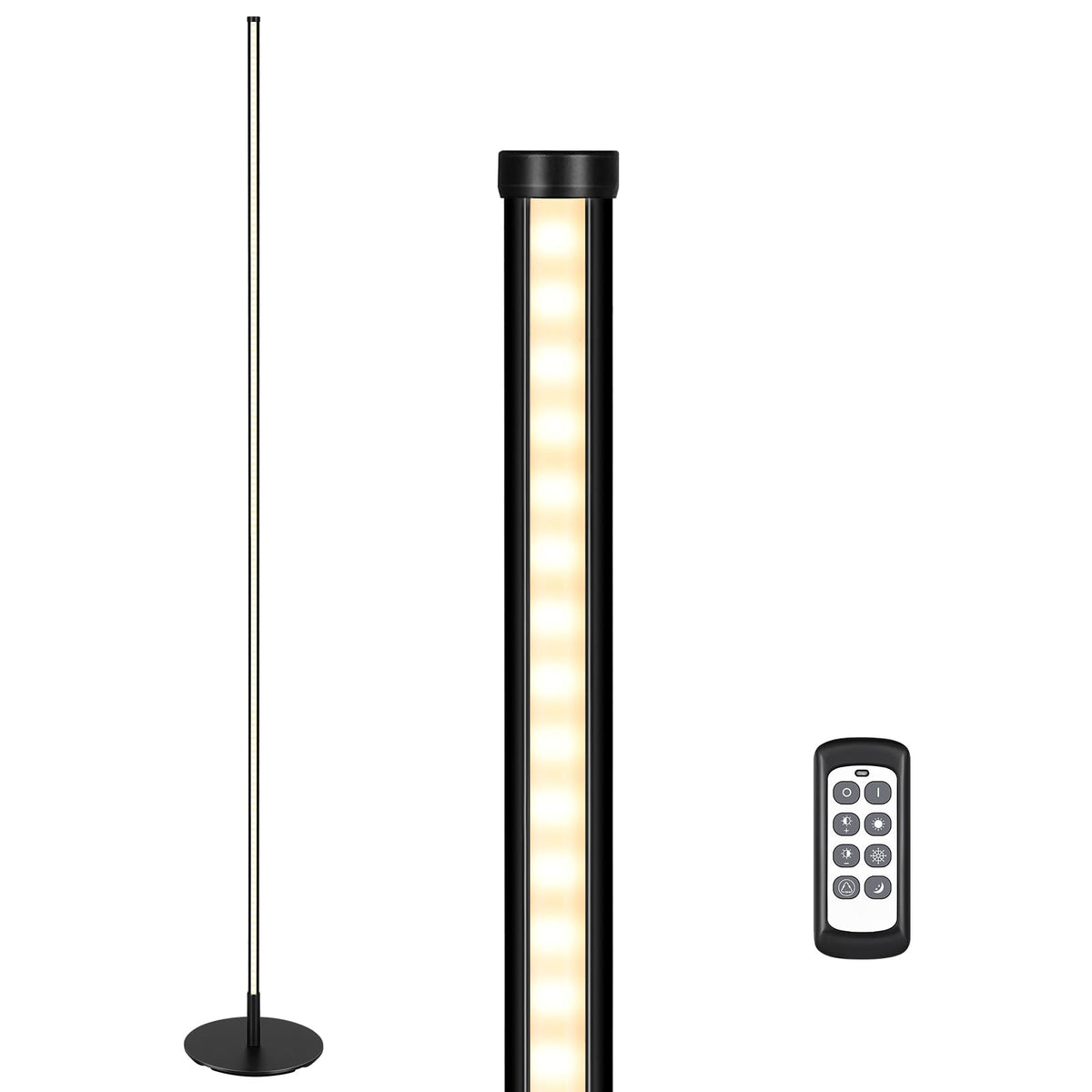EDISHINE lamp with a sturdy base keeps homes safer for kids and pets.