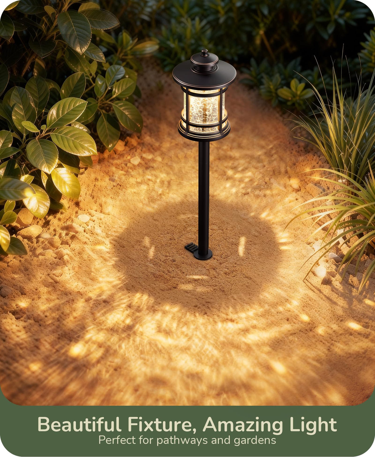 EDISHINE 155 lumen 3000K warm white LED enhances outdoor areas