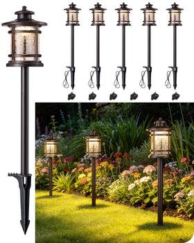 EDISHINE low voltage landscape light in oil rubbed bronze provides warm inviting exterior lighting