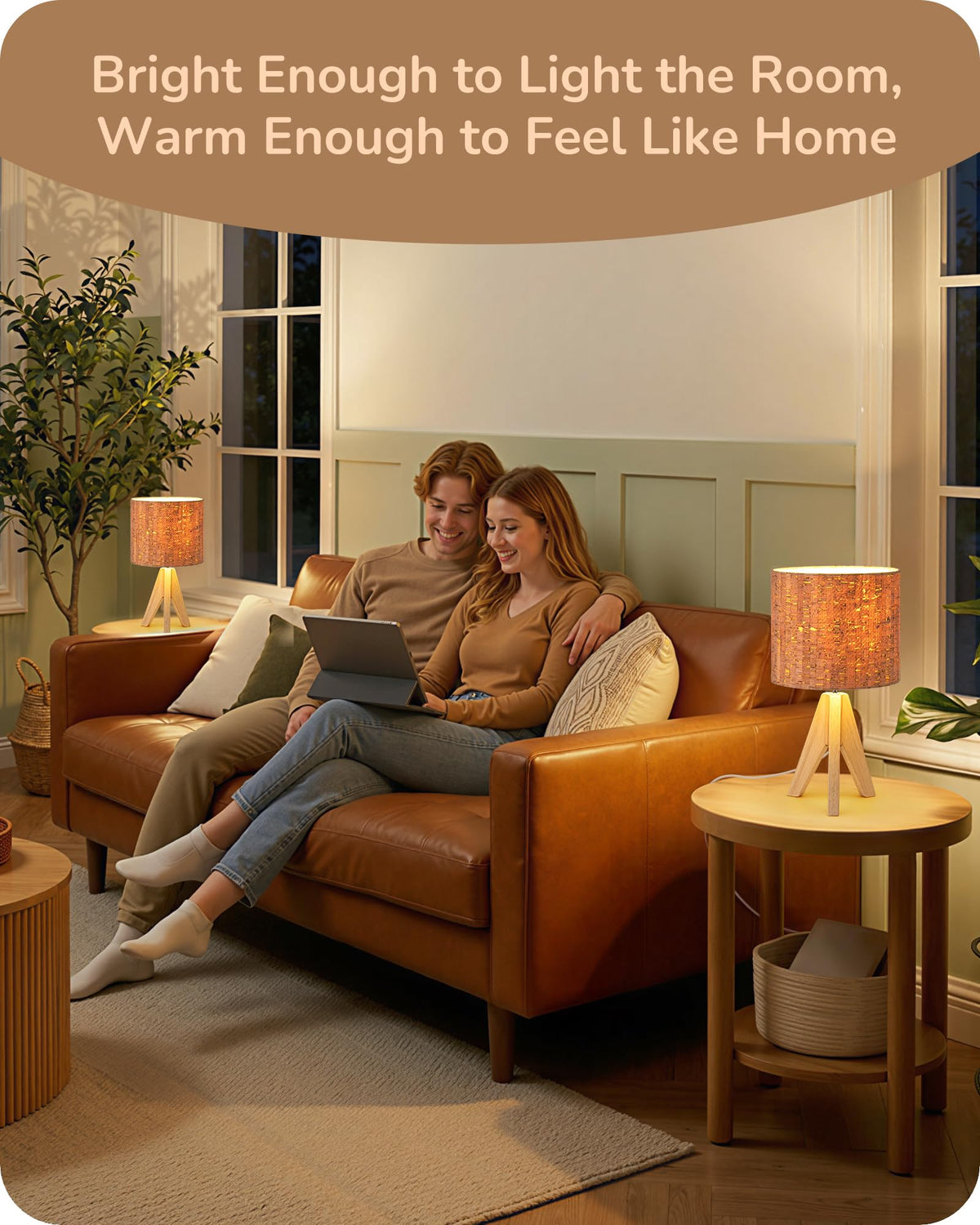 EDISHINE compact design fits tight spaces while adding texture.