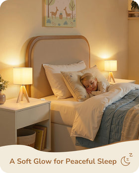EDISHINE table lamp easy assembly with simple switch