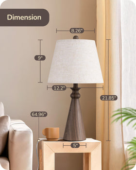 EDISHINE natural wood-grain base mirrors real timber without maintenance.