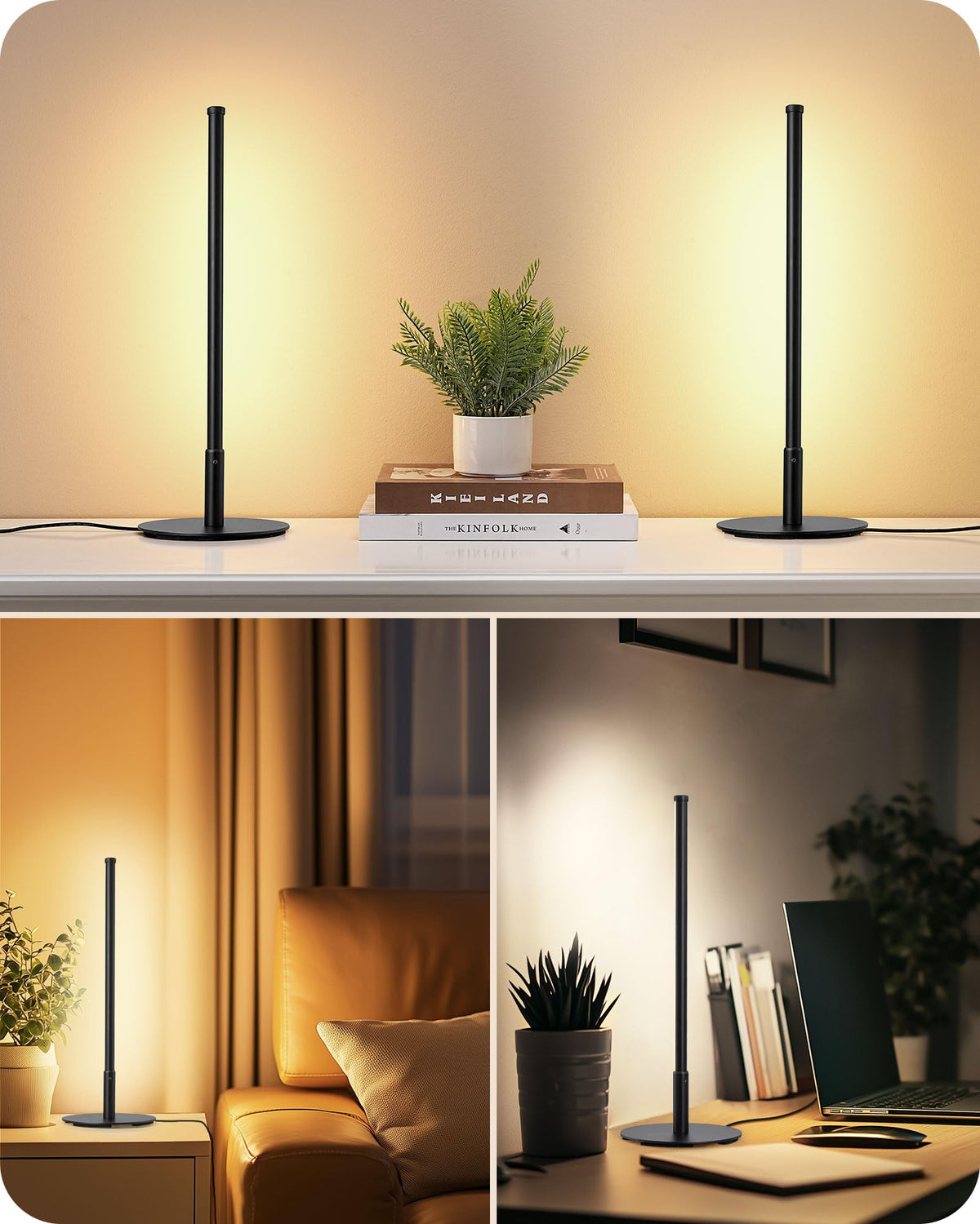 EDISHINE aluminum finish adds a premium look and durability.