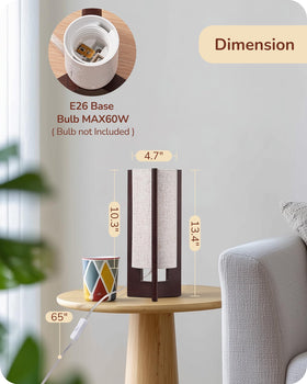 EDISHINE cord length of 64 inches allows flexible placement