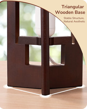 EDISHINE beige linen shade offers soft, diffused lighting