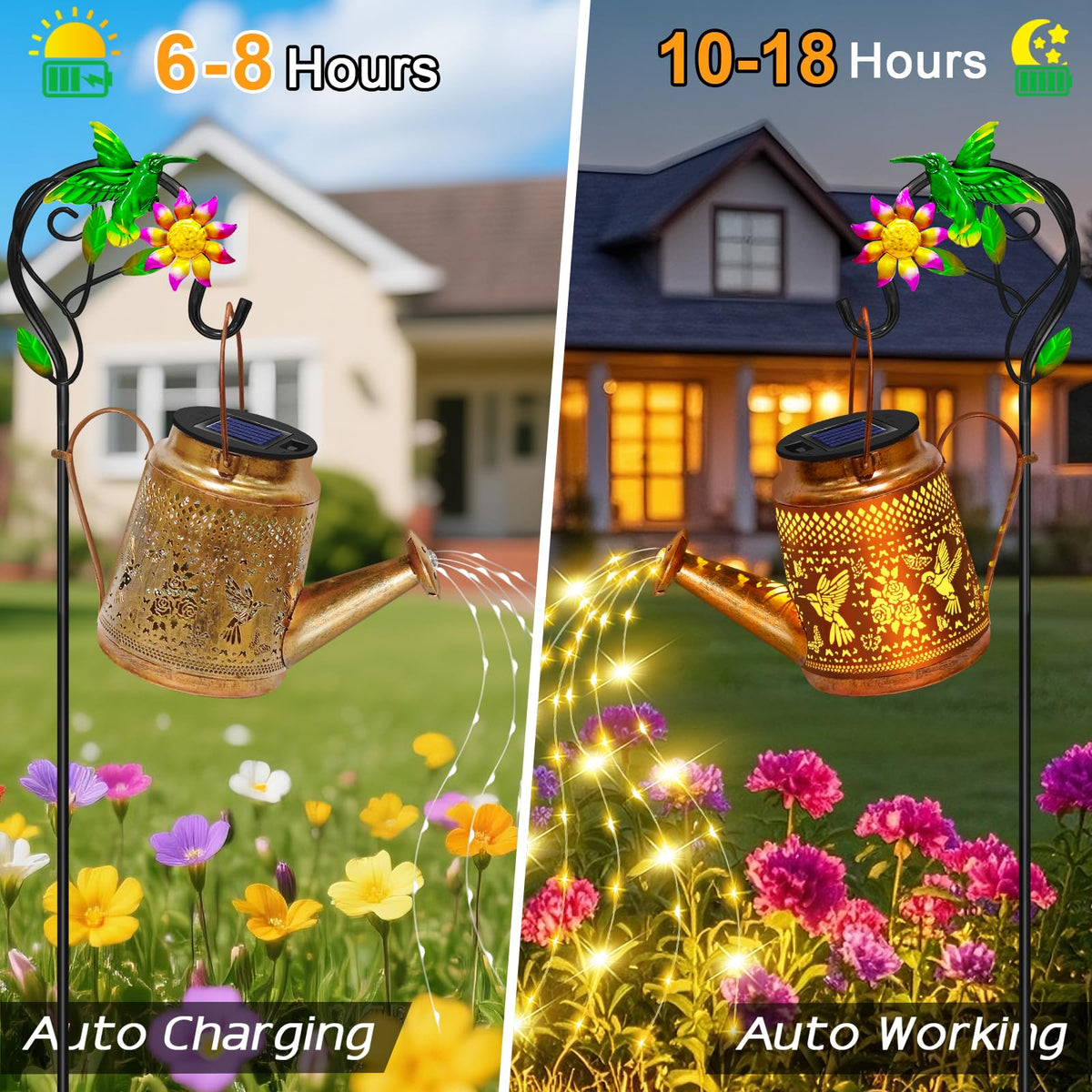 EDOF dusk-to-dawn auto-on feature saves energy and hassle.
