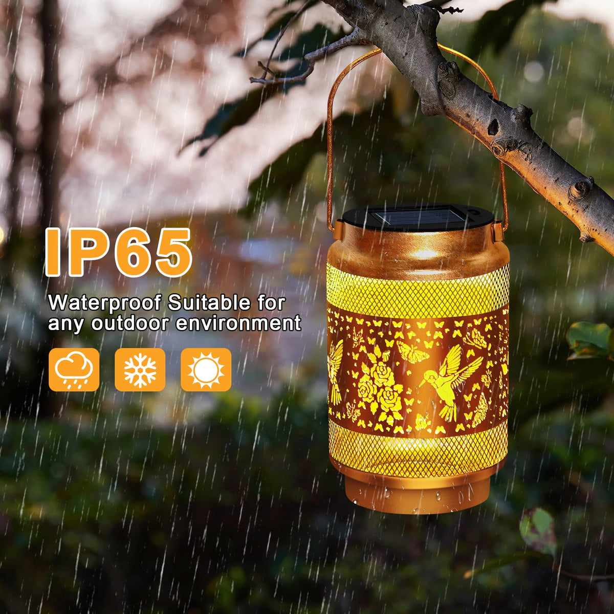 EDOF hummingbird solar lanterns as thoughtful gifts for moms and grandmothers.