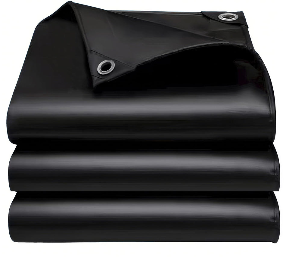 EEATUZTL 10x12ft tarp provides waterproof protection for outdoor spaces