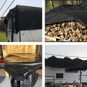EEATUZTL large tarp cover suitable for patio roofs and outdoor gear