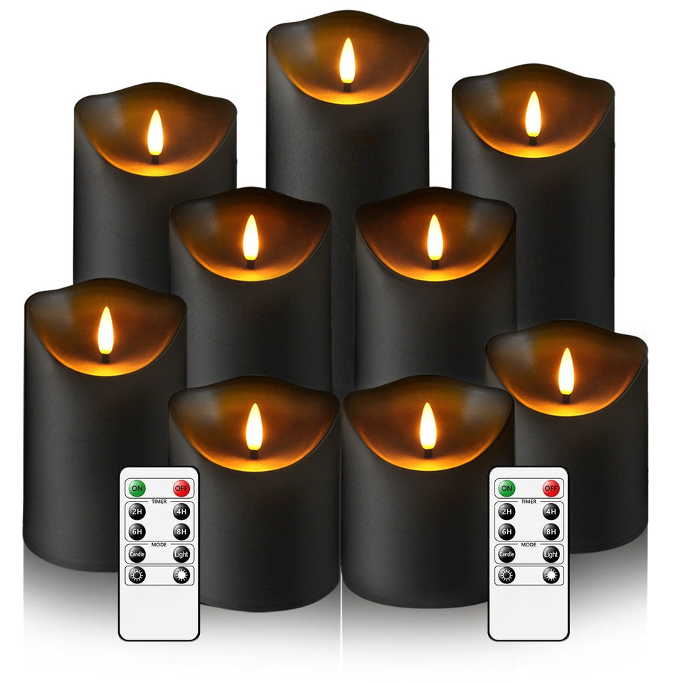 Eebuss flameless candles with remote timer for convenient control