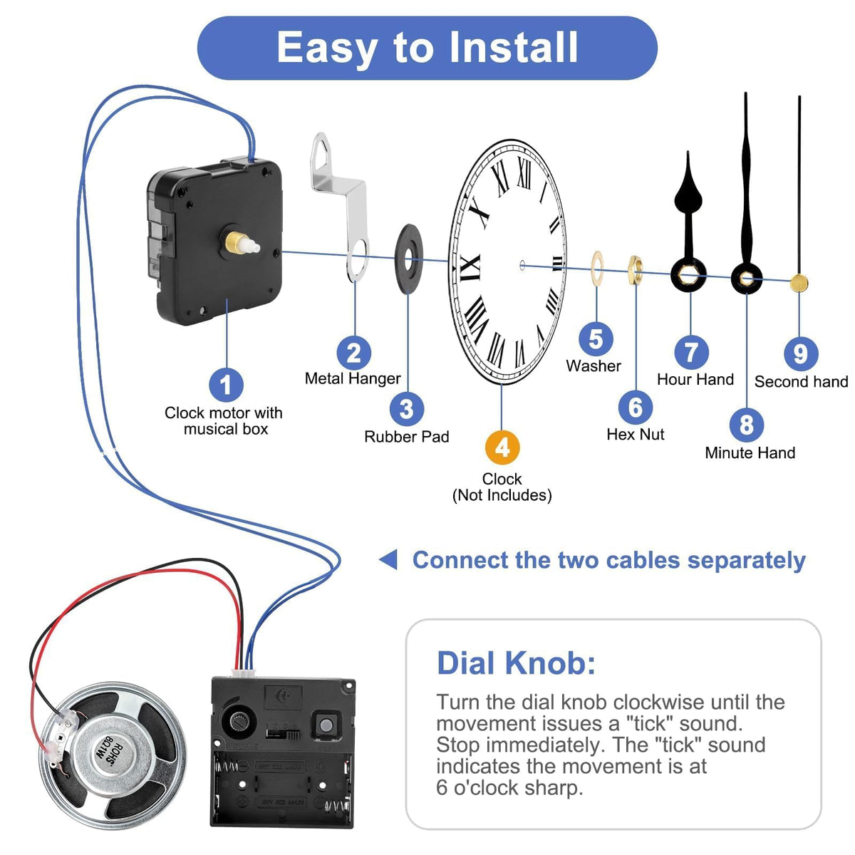EEEKit set button chime enables simple hourly chime customization.