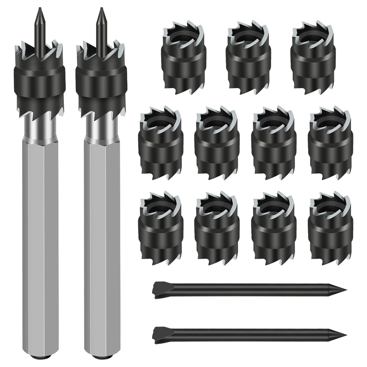 EEEKit spot weld cutter blades for fast, clean cuts on thin metal panels.