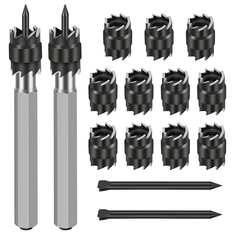 EEEKit spot weld cutter blades for fast, clean cuts on thin metal panels.