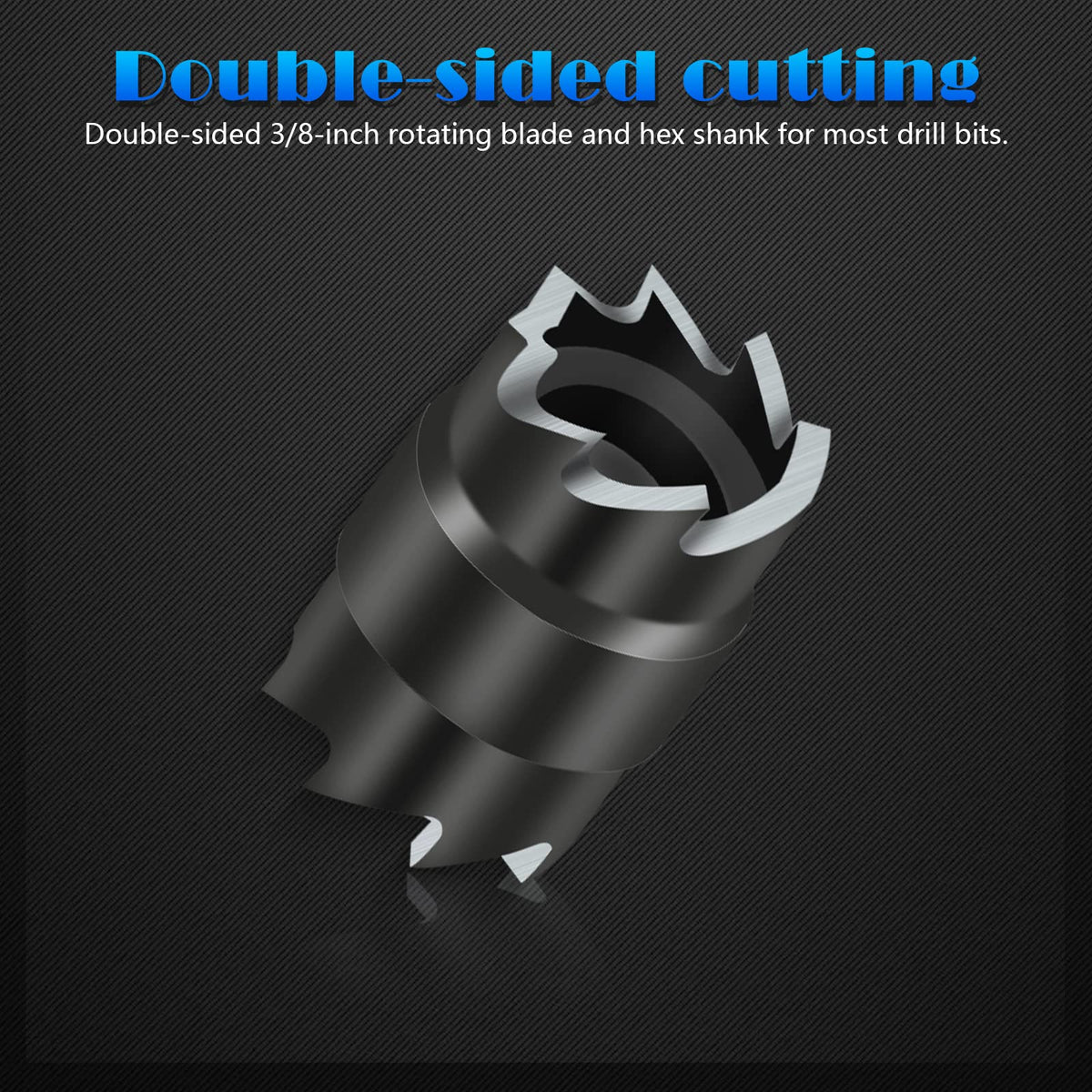 EEEKit hex shanks secure grip in most power drills.