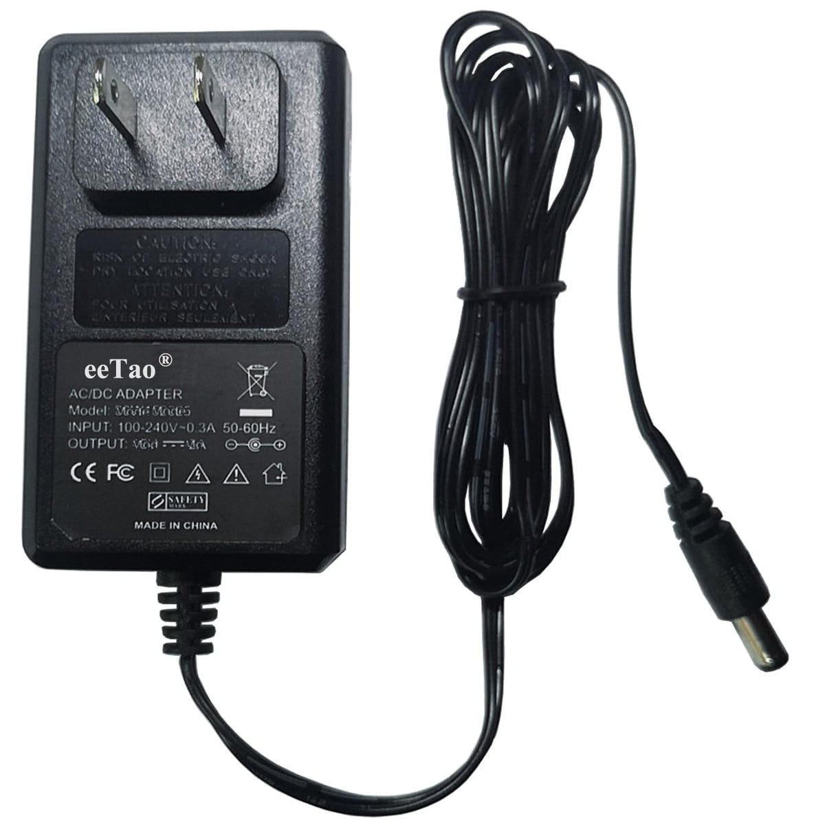 eeTao 29.4V charger front view powering GoTrax models for reliable charging