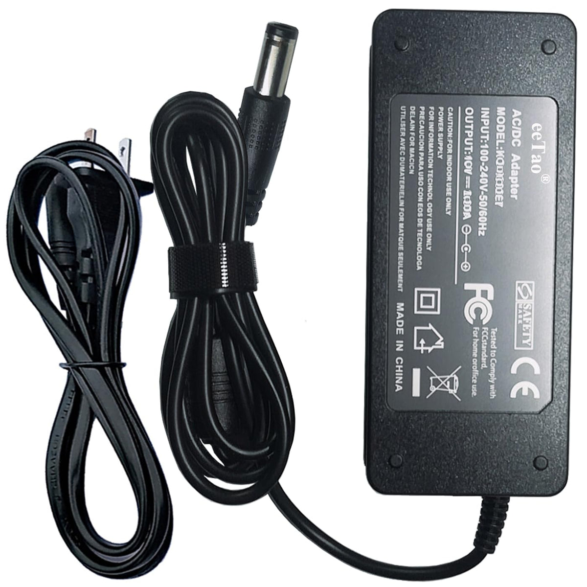 eeTao 42V replacement adapter with Werhy H5/H7 connection for reliable charging