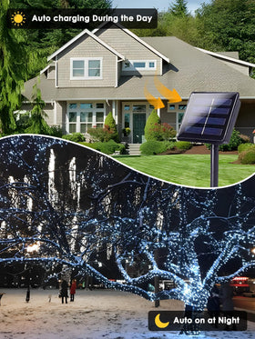 EEW solar panel boosts energy conversion for brighter, longer lighting.