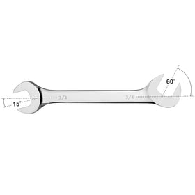 EFFICERE 9/16 inch angle-head wrench for plumbing and hardware tasks.