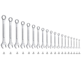 EFFICERE angled open end image demonstrates 15-degree design for better access in tight spaces.