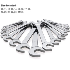 EFFICERE double open-ends provide access in confined spaces.