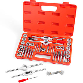 EFFICERE case image showing organized tap and die storage for quick threading tasks