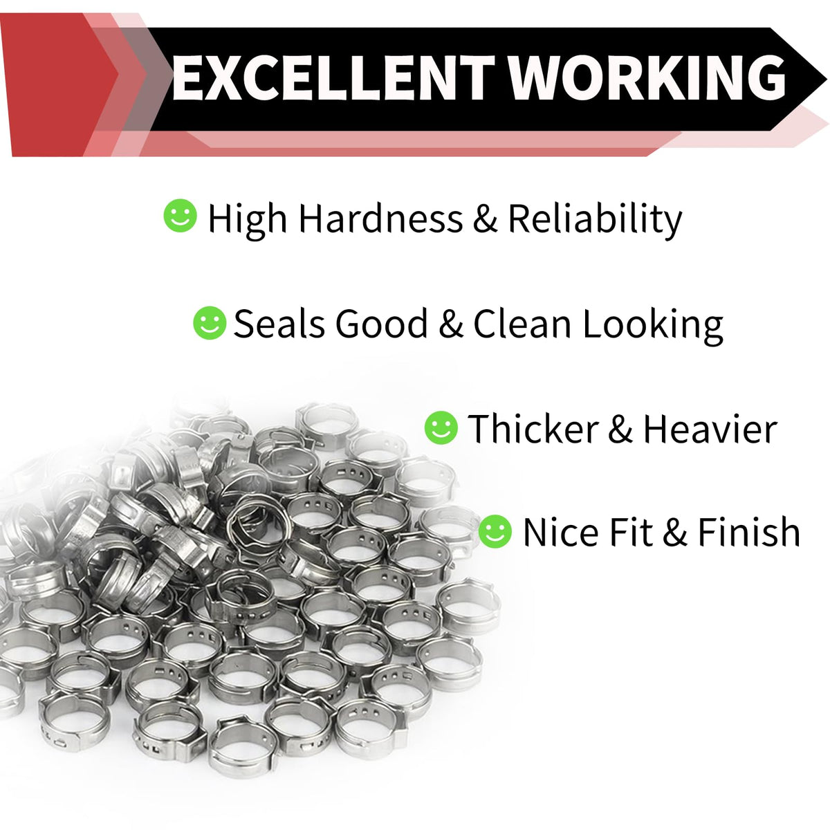EFIELD one-tool installation demonstrates quick clamps across sizes.