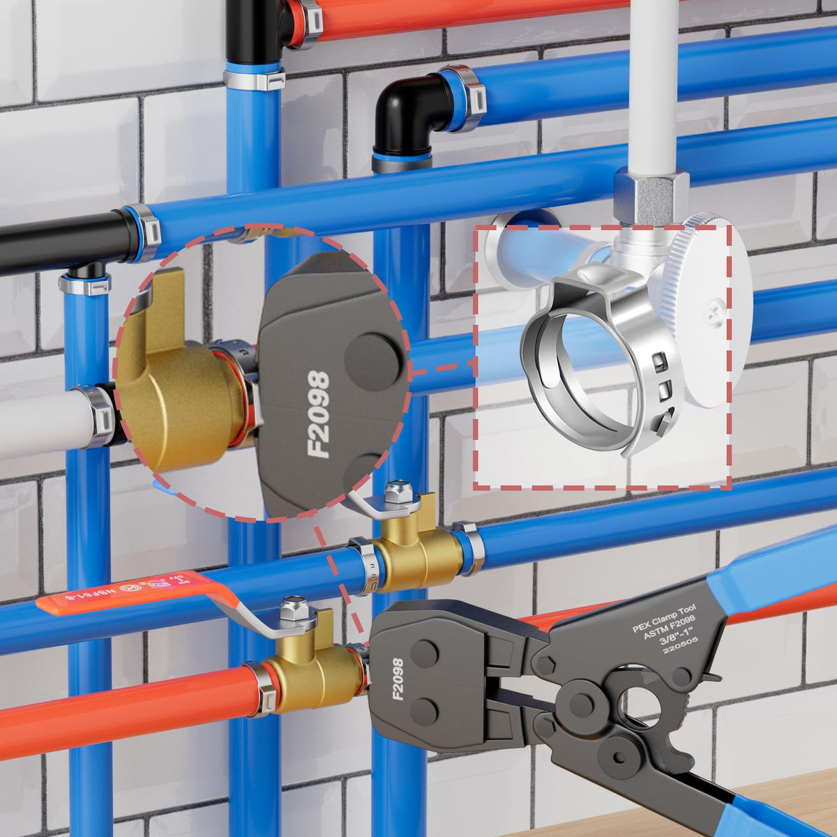 EFIELD packaging shows 100 pieces ready for DIY or professional work.