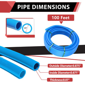 EFIELD Pex A pipe cutter-in-use demonstrates precise, smooth cuts for quick installations.