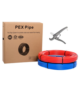 EFIELD PEX-B blue 50ft tubing for cold water use.