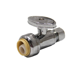 EFIELD push fit compatibility with copper, PEX, CPVC for versatile plumbing.