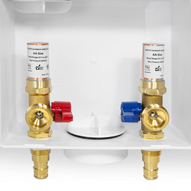 EFIELD WM013 outlet box with Pex expansion inlet for easy plumbing installation