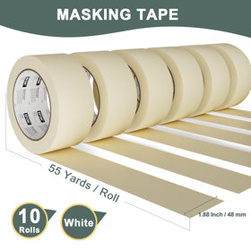 EFOK masking tape UV resistance demonstrated under sunlight.
