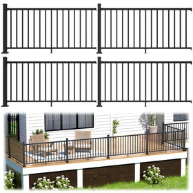 Egadis deck railing kit with four posts for a durable outdoor railing.
