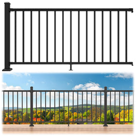 Egadis porch deck rail kit packaging for quick outdoor setup