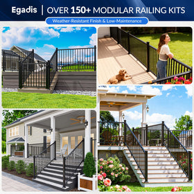 Egadis textured black powder coat close-up showing corrosion resistance