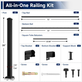 Egadis weather-resistant outdoor rail enduring rain and sun