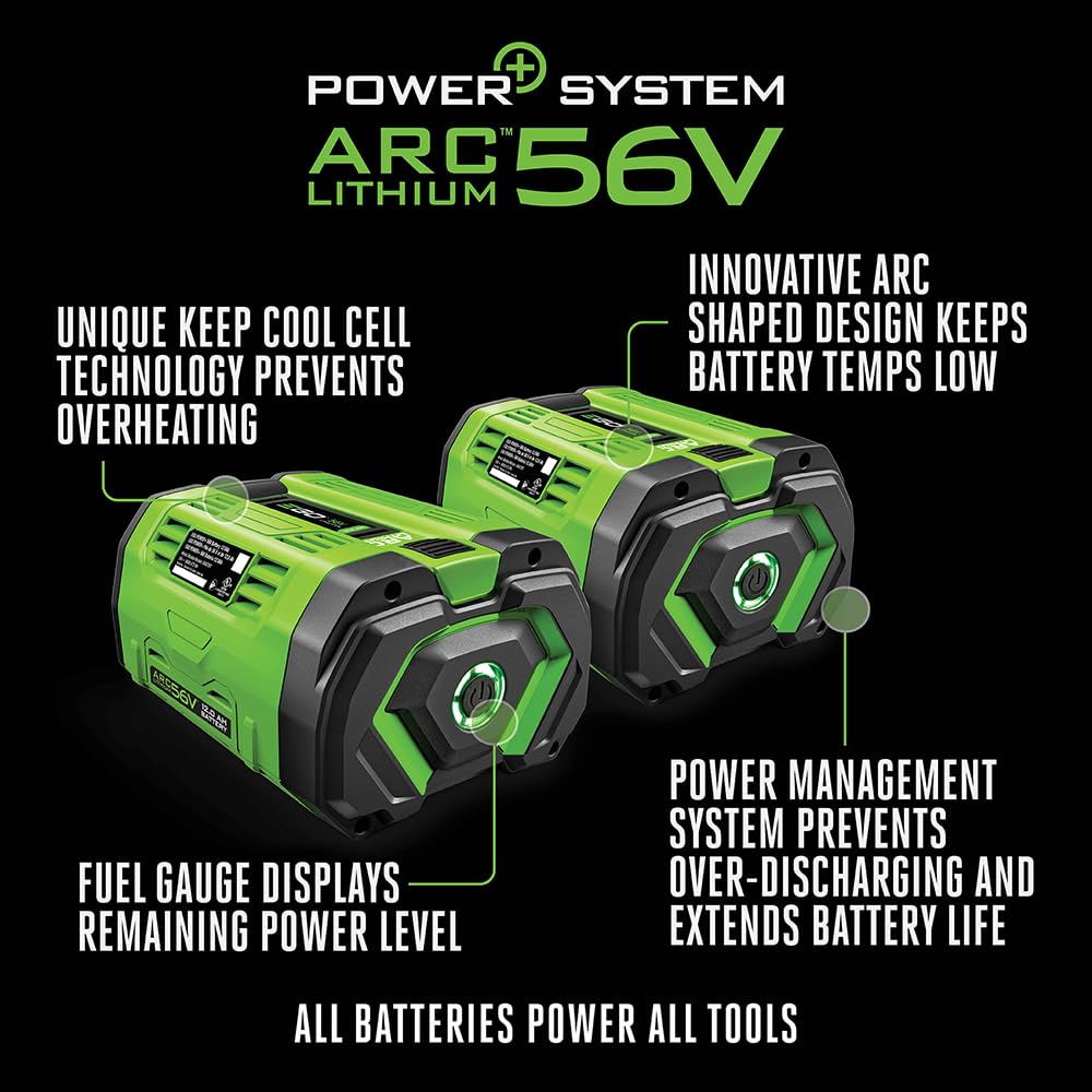 ARC Lithium heat-dissipation design keeps battery cooler during heavy use.