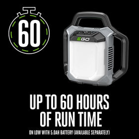 EGO Power+ compact light at 3000 lumens for bright task lighting