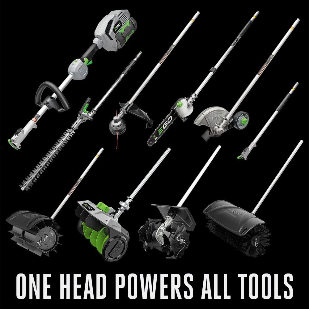 EGO Power+ IPX4 weather-resistant design stands up to outdoor conditions.