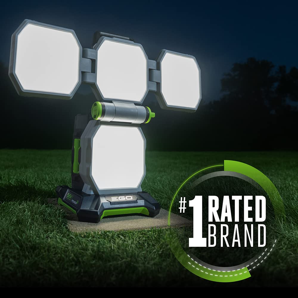 LT1000 with foldable panels provides wide coverage for even room lighting
