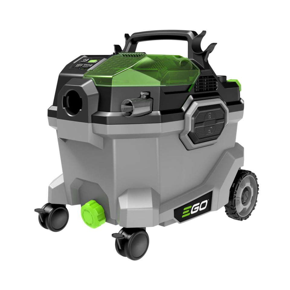 EGO Power+ WDV0900 vacuum tank with large 9-gallon capacity for heavy messes