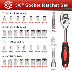 Egofine quick-release ratchet in use for tight-space access