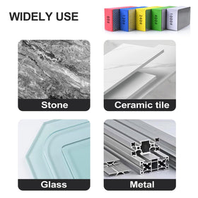 EGOFIX pads suitable for dry and wet polishing on tiles, glass, and stone surfaces.