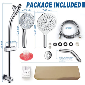 EgretShower easy-install design requires no tools or plumber