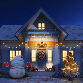 Ehaho porch lights kit includes mounting hardware and instructions.