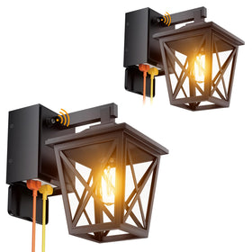Ehaho porch light with outlet shows dusk-to-dawn functionality and safe outdoor power.